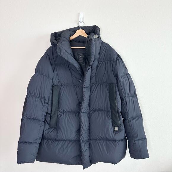 CANADA GOOSE Osborne Parka with Adjustable Hood Men’s Size 2XL Blue - Picture 1 of 10